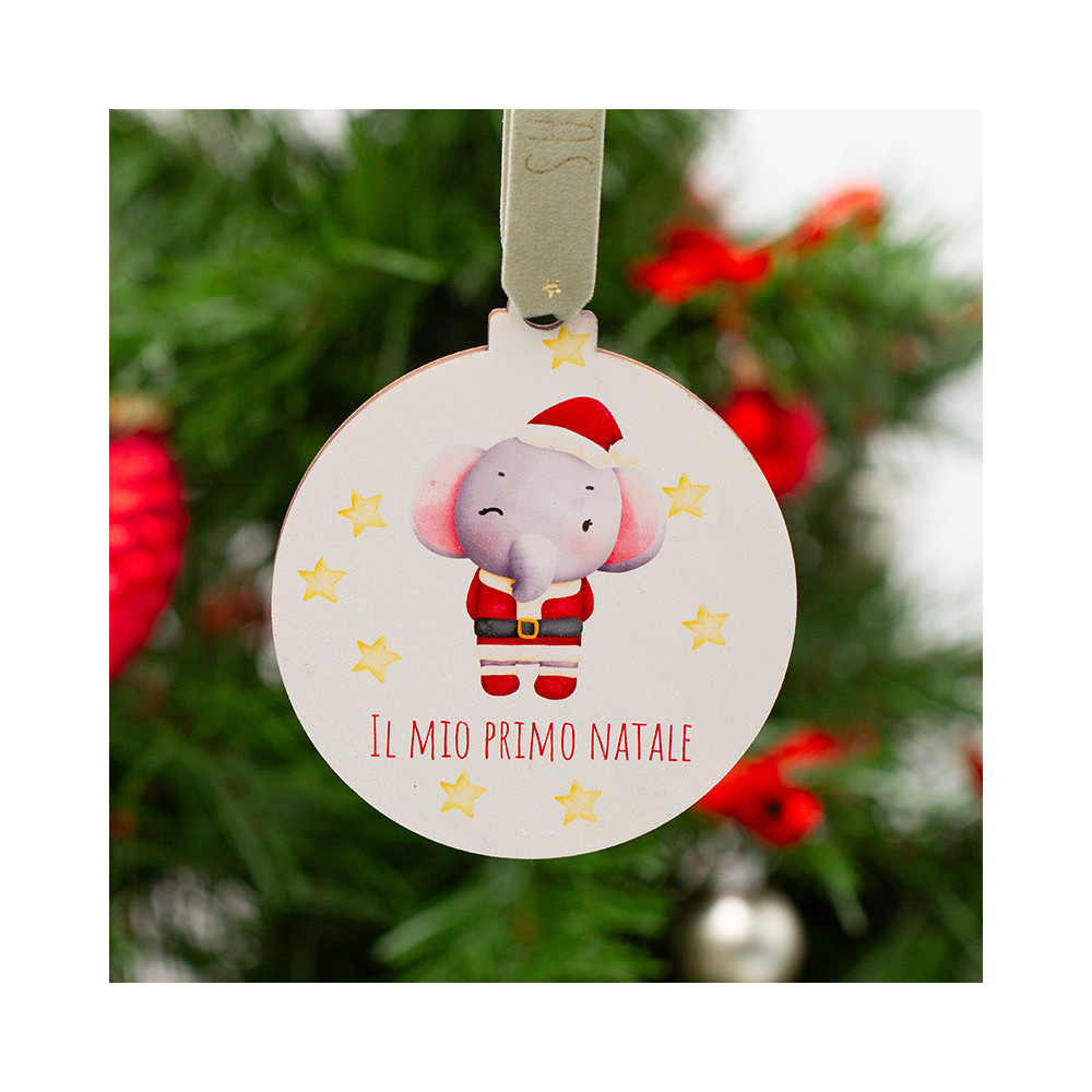 Decorazione in legno "Il mio primo Natale"